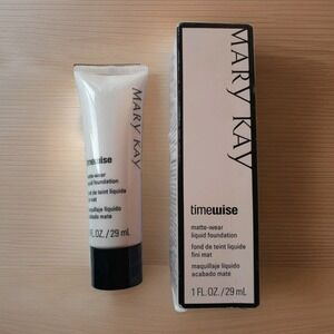 NIB Mary Kay TimeWise Matte WEAR Liquid Foundation BEIGE 1